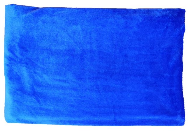 Deka flanel fleece - tmavě modrá - 120 x 150 cm