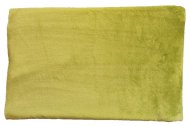 Deka flanel fleece - světle zelená - 120 x 150 cm