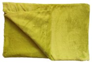 Deka flanel fleece - světle zelená - 150 x 200 cm
