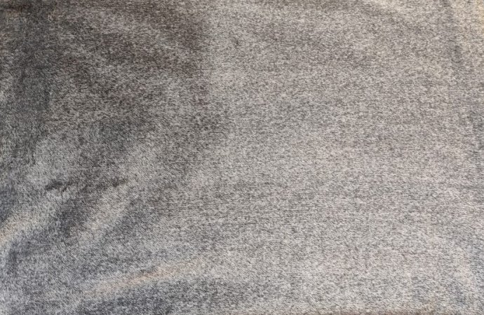 Deka flanel fleece - šedý melír - 70 x 100 cm