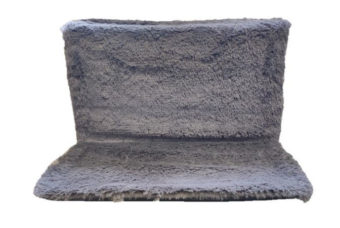Závěsný pelíšek na topení  - šedý 