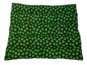 Matrace pro domácí mazlíčky - zelená tlapa - 140x120 cm