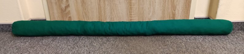 Protiprůvaňák - zelený 100 cm