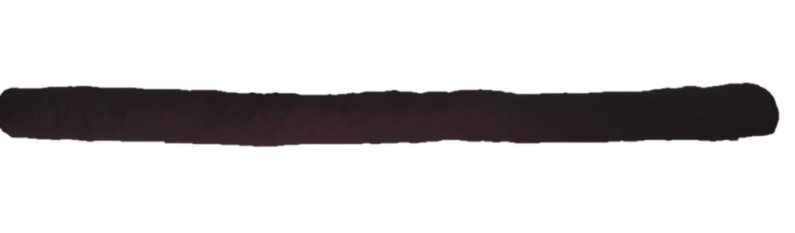 Protiprůvaňák - černý 80 cm