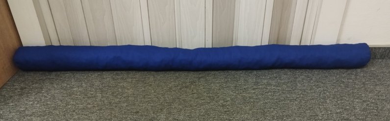 Protiprůvaňák - modrý 120 cm