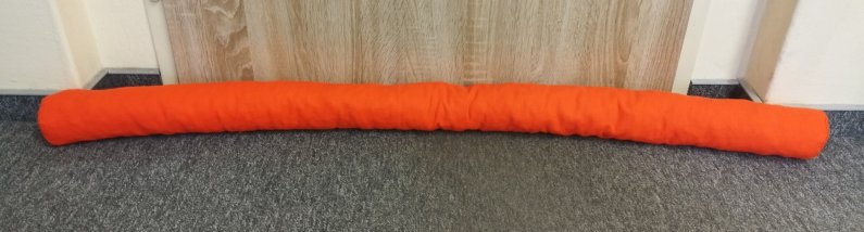 Protiprůvaňák - oranžový 80 cm