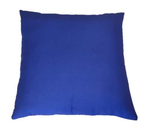 Polštářek plněný rounem 35 x 35 cm - modrý