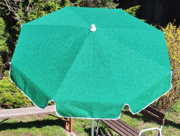 Slunečník - 200 cm - zelený