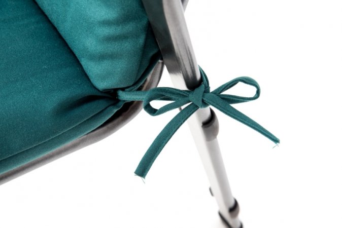 LKV Lomnice Podsedák na zahradní židli Standard se šňůrkou - 100 x 50 - zelený