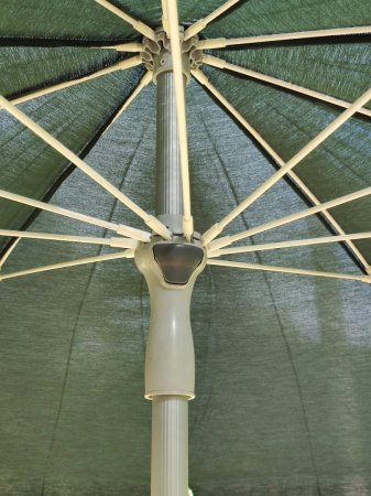 Slunečník - 250 cm - zelený 
