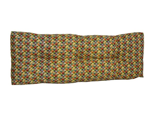 LKV Lomnice Polstr na paletový nábytek - 120 x 40 cm - barevná mozaika