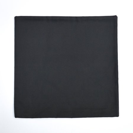 Povlak na polštářek tmavě šedý - 40 x 40 cm
