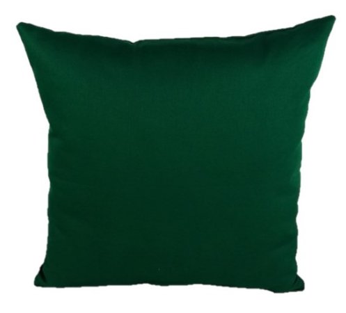 Polštářek plněný rounem 35 x 35 cm - zelený